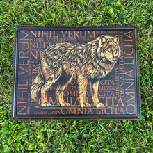 Load image into Gallery viewer, The Wolf 24 x 18&quot; CNC inlay plan
