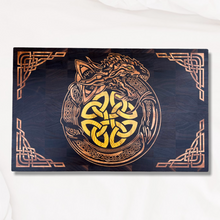 Load image into Gallery viewer, Ouroboros board 19*12&quot; CNC inlay plan
