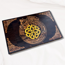Load image into Gallery viewer, Ouroboros board 19*12&quot; CNC inlay plan
