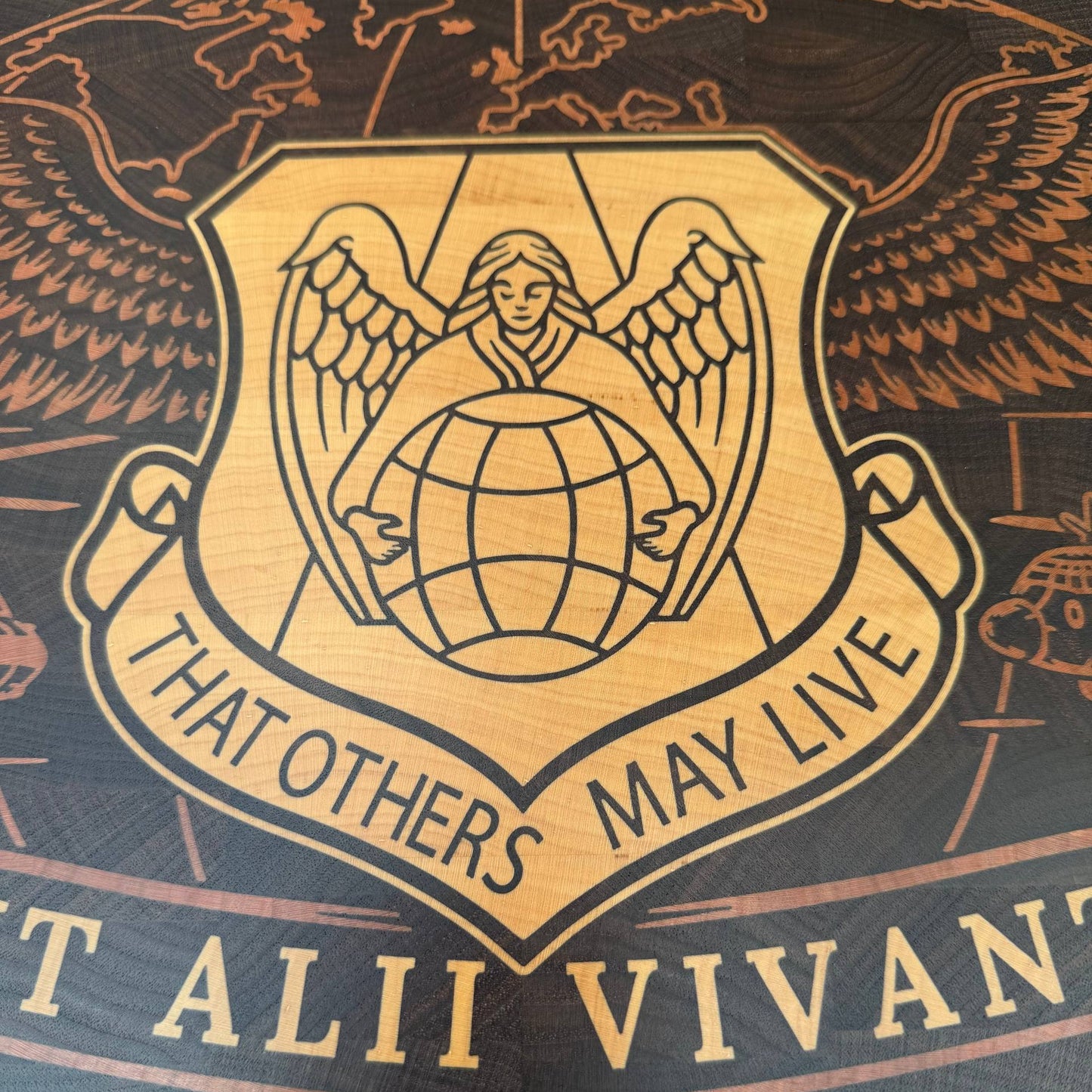 USAF Pararescue 19 x 12" CNC inlay plan