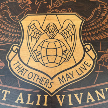 USAF Pararescue 19 x 12" CNC inlay plan