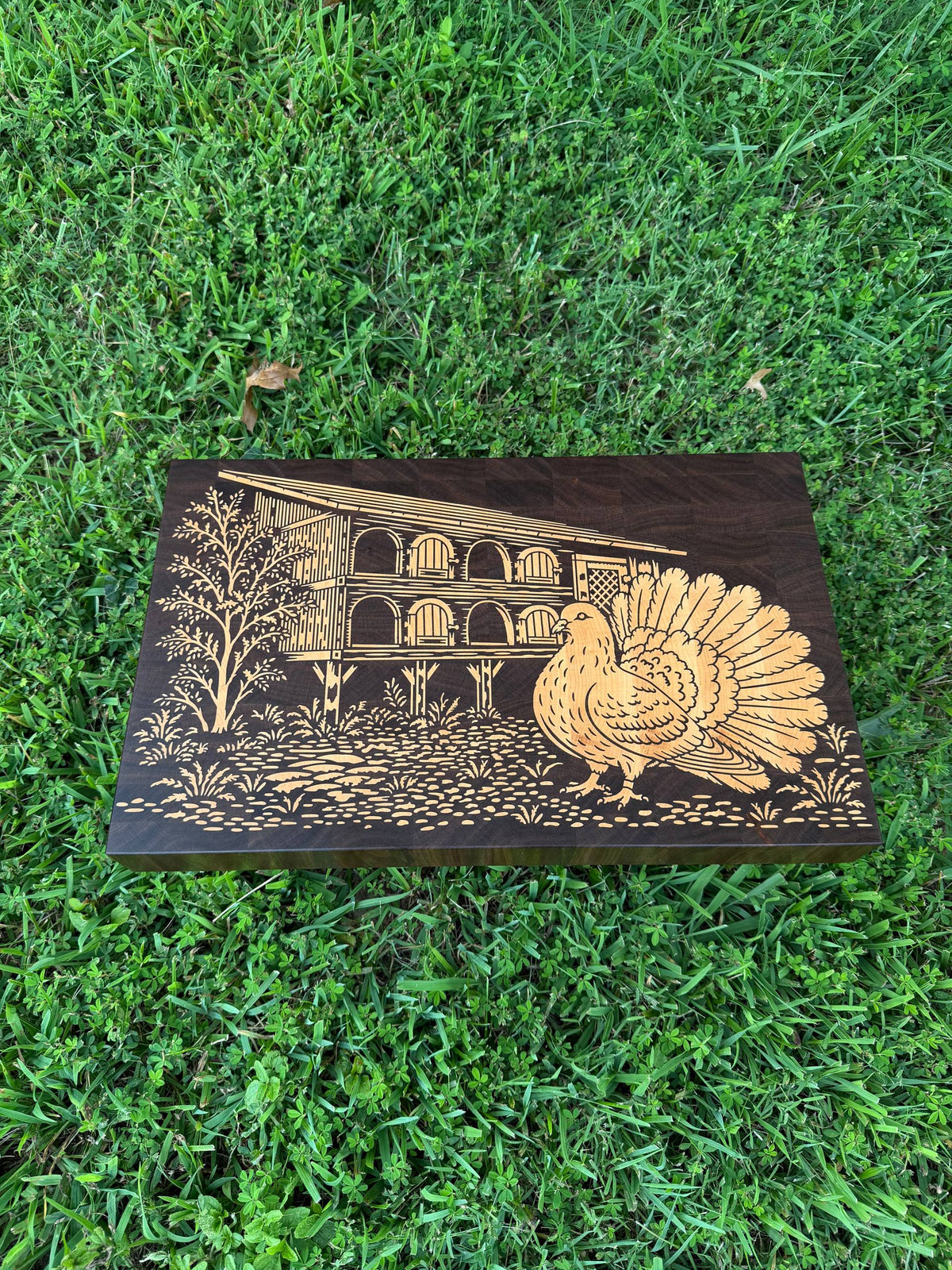 Dovecote 19 x 12" CNC inlay plan