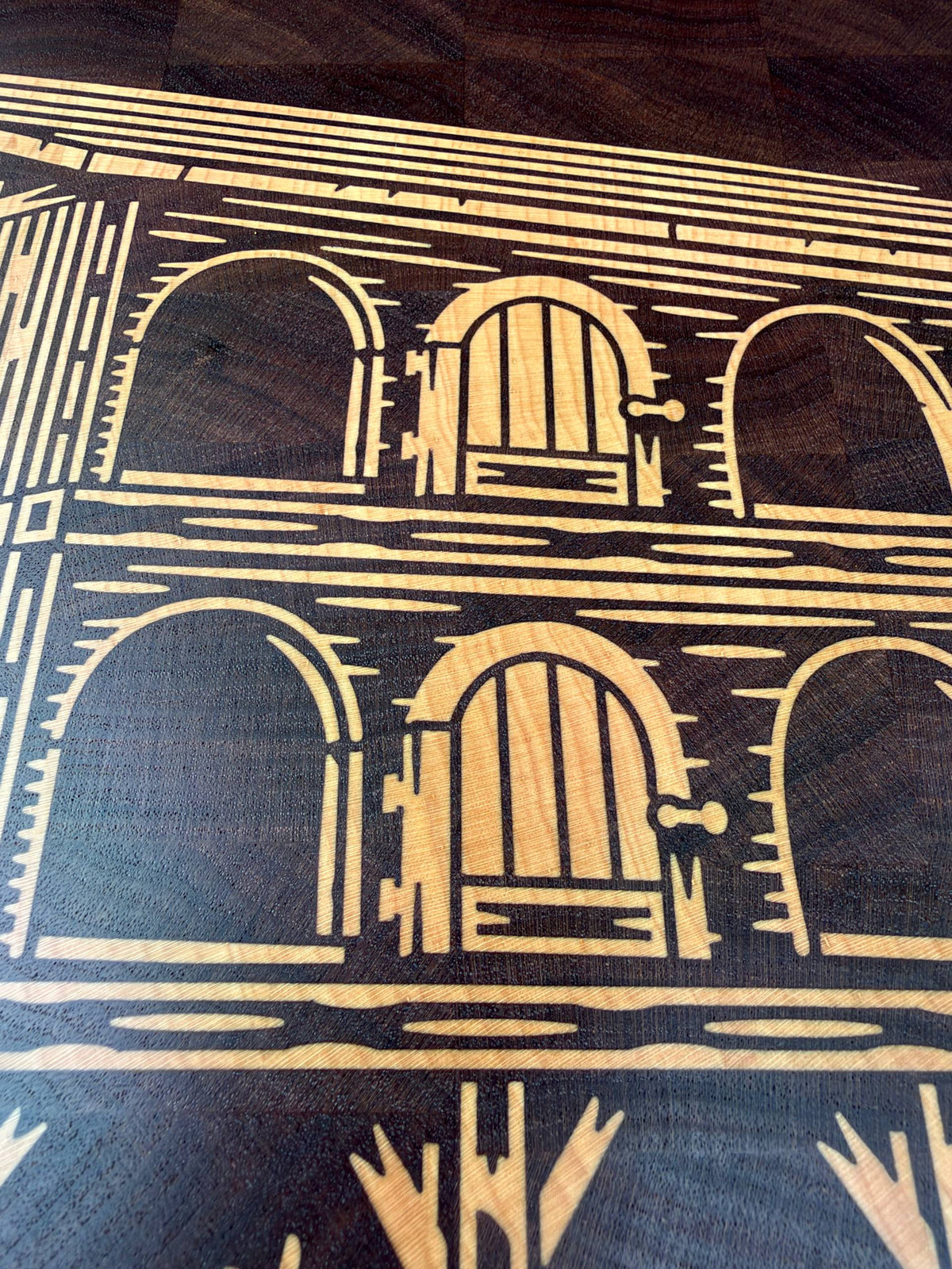 Dovecote 19 x 12" CNC inlay plan