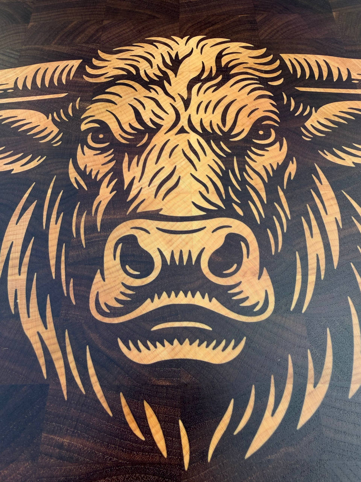 The Longhorn 19x12" CNC inlay plan