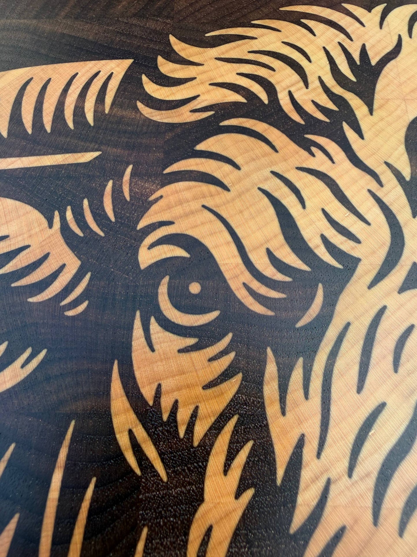 The Longhorn 19x12" CNC inlay plan