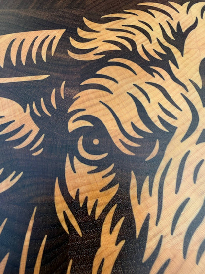 The Longhorn 19x12" CNC inlay plan