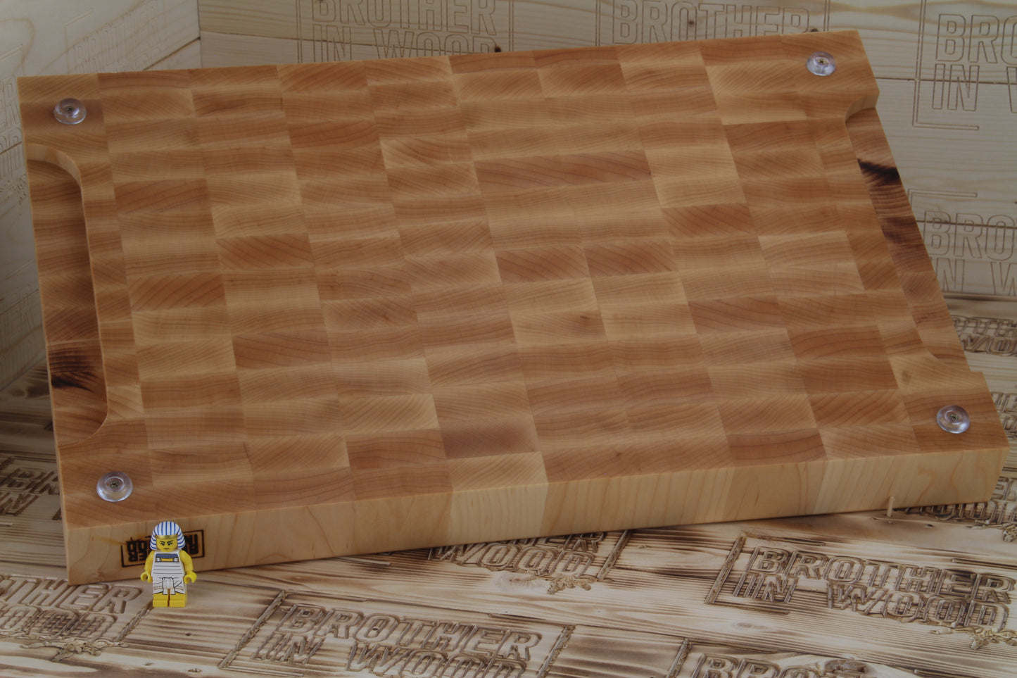 3D 18"1/2 * 12" * 1"7/8 cutting board custom Cutting Boards by Broinwood.