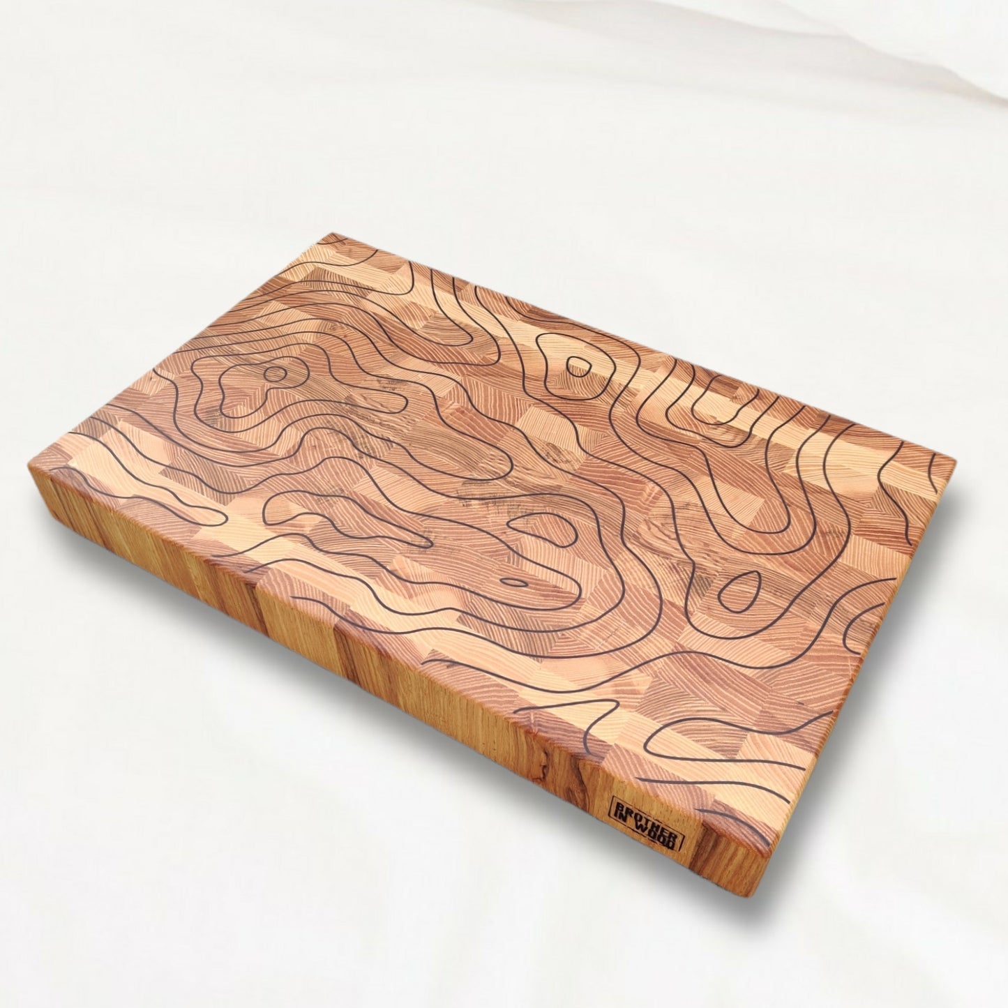 Topographic cutting board