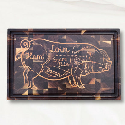 The Pig cutting board