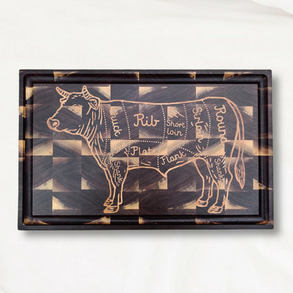 New Cow 19*12" CNC inlay plan