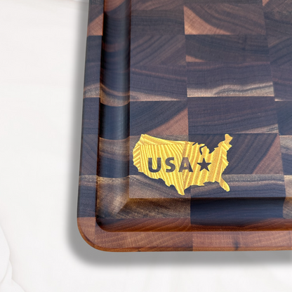 U.S. board walnut 19x12x2’’