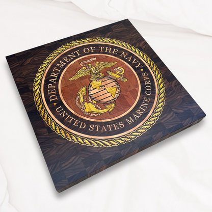 Marine Corps 19.48 x 1948'' CNC inlay plan