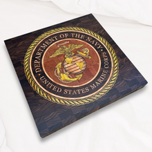 Load image into Gallery viewer, Marine Corps 19.48 x 1948&#39;&#39; CNC inlay plan
