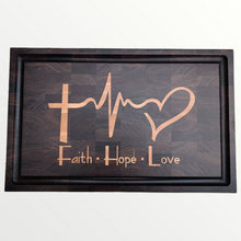 Load image into Gallery viewer, Faith, Hope, Love 19*12&quot; CNC inlay plan
